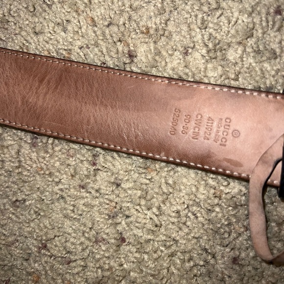 Black Gucci Belt Size 36 - Picture 3 of 3